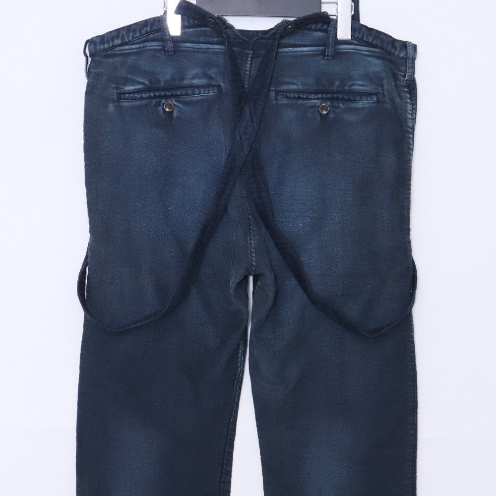 Visvim 21AW Travailleur Braces Indigo Denim Size 3