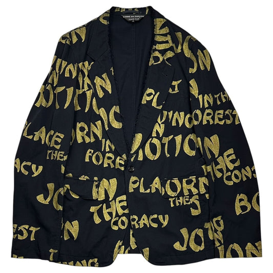 COMME des GARCONS HOMME PLUS 07SS Painted Jacket Size M