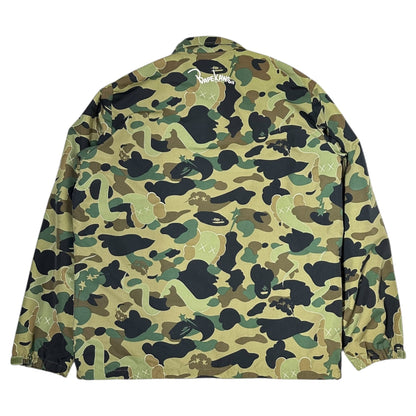 BAPE BY A BATHING APE KAWS 1st Camo Jacket Green Size M