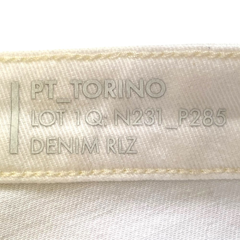 PT Torino x TOMORROWLAND 5-Pocket White Denim Size 29