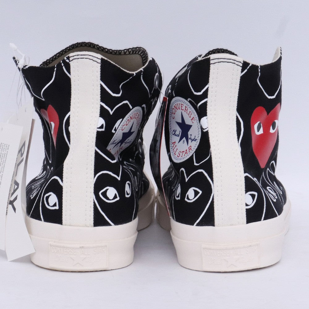 PLAY COMME des GARCONS Chuck Taylor Sneakers Black Size 27cm