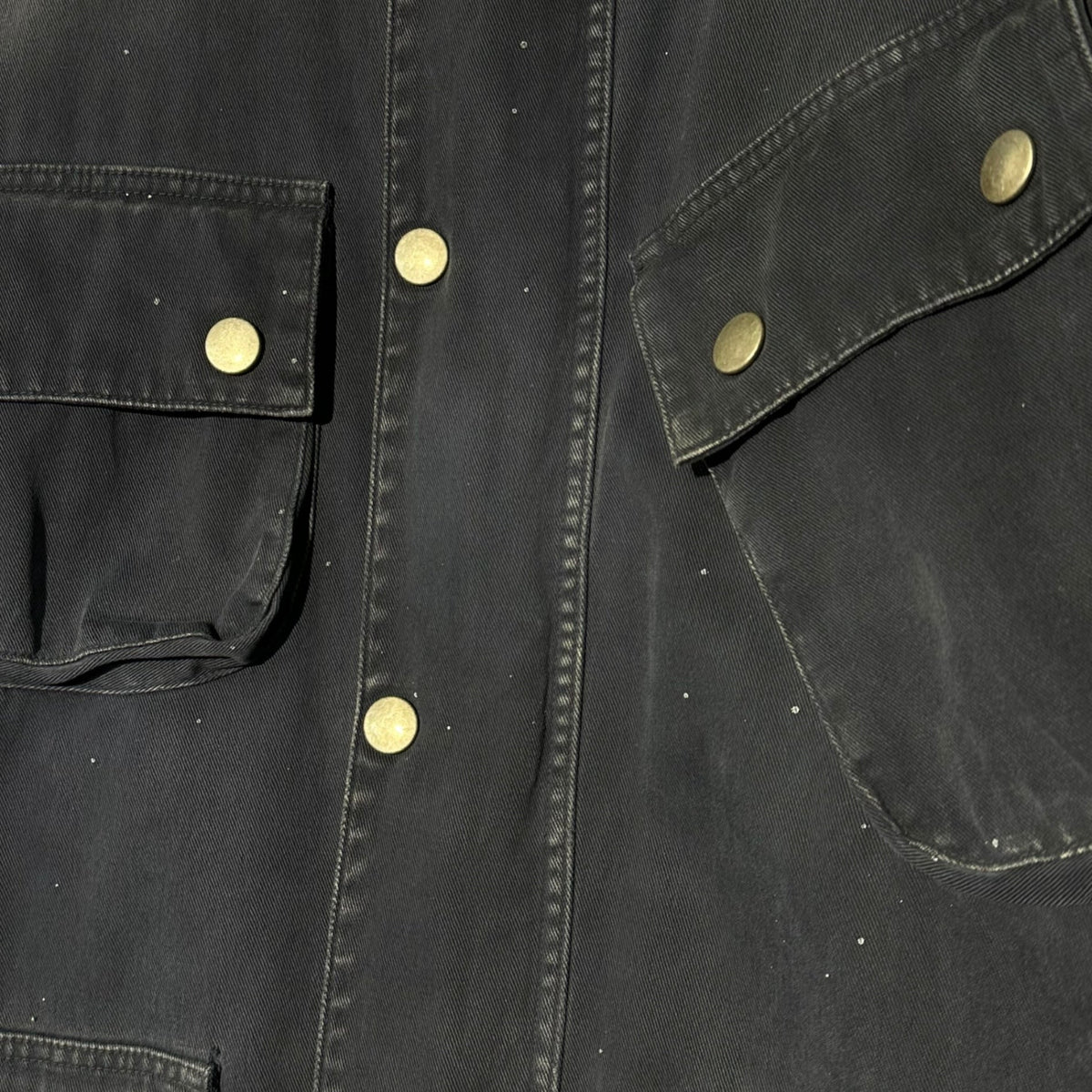 AFFA Vintage Washed Military Inspired Cotton Jacket Size L