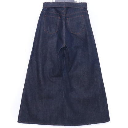 Jean Paul Gaultier Belted Super Wide Jeans Size 31