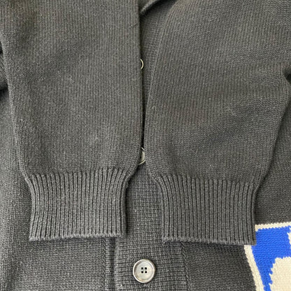 LOUIS VUITTON 21SS Giant Monogram Cardigan Black Size S
