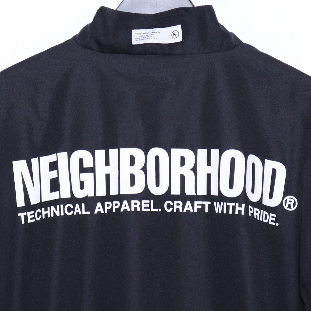 NEIGHBORHOOD 24SS Nylon Track Jacket Black Size M