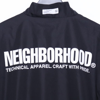 NEIGHBORHOOD 24SS Nylon Track Jacket Black Size M