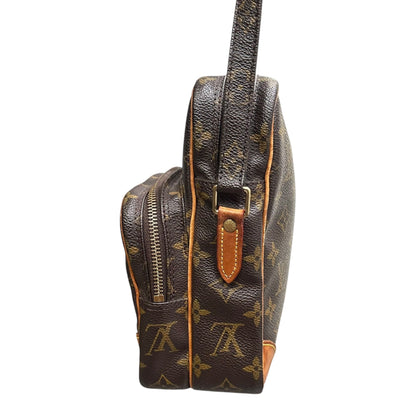 LOUIS VUITTON 2000s Amazon Monogram Shoulder Bag Brown