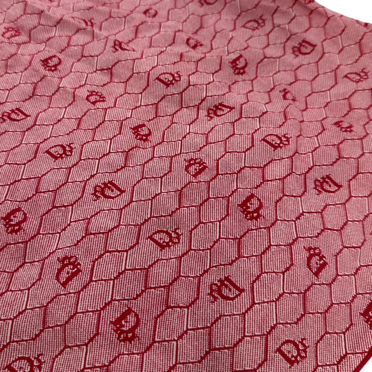 Christian Dior Old Square Line Silk Scarf