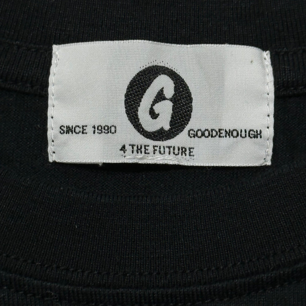 GOODENOUGH 2013 "END RACISM" T-Shirt Black/White Size L