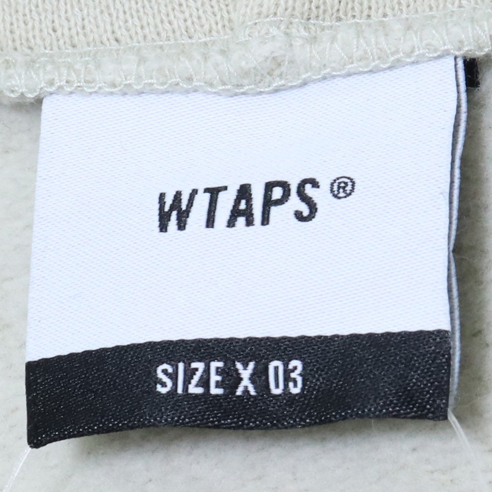 WTAPS 21AW Urban Territory Print Hoodie Cream Size 03