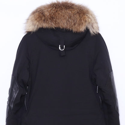MASTERMIND JAPAN Gore-Tex Fur Hood N-3B Coat Black Size XS