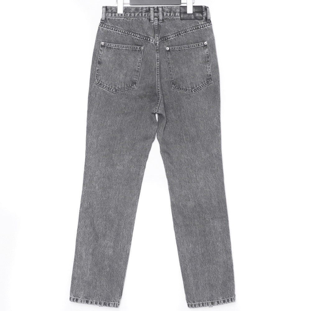 JOHN LAWRENCE SULLIVAN Bleached Zipped Jeans Black Size 46