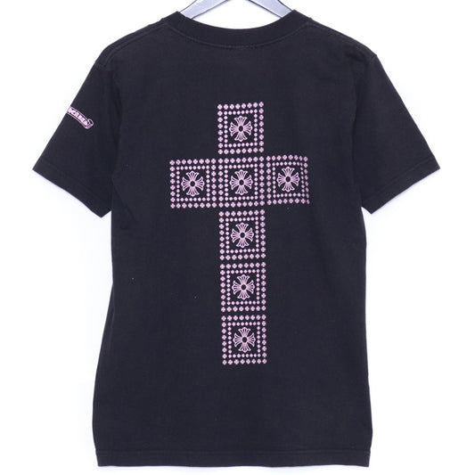 CHROME HEARTS Old CH Plus Crossprint T-Shirt Black Size S