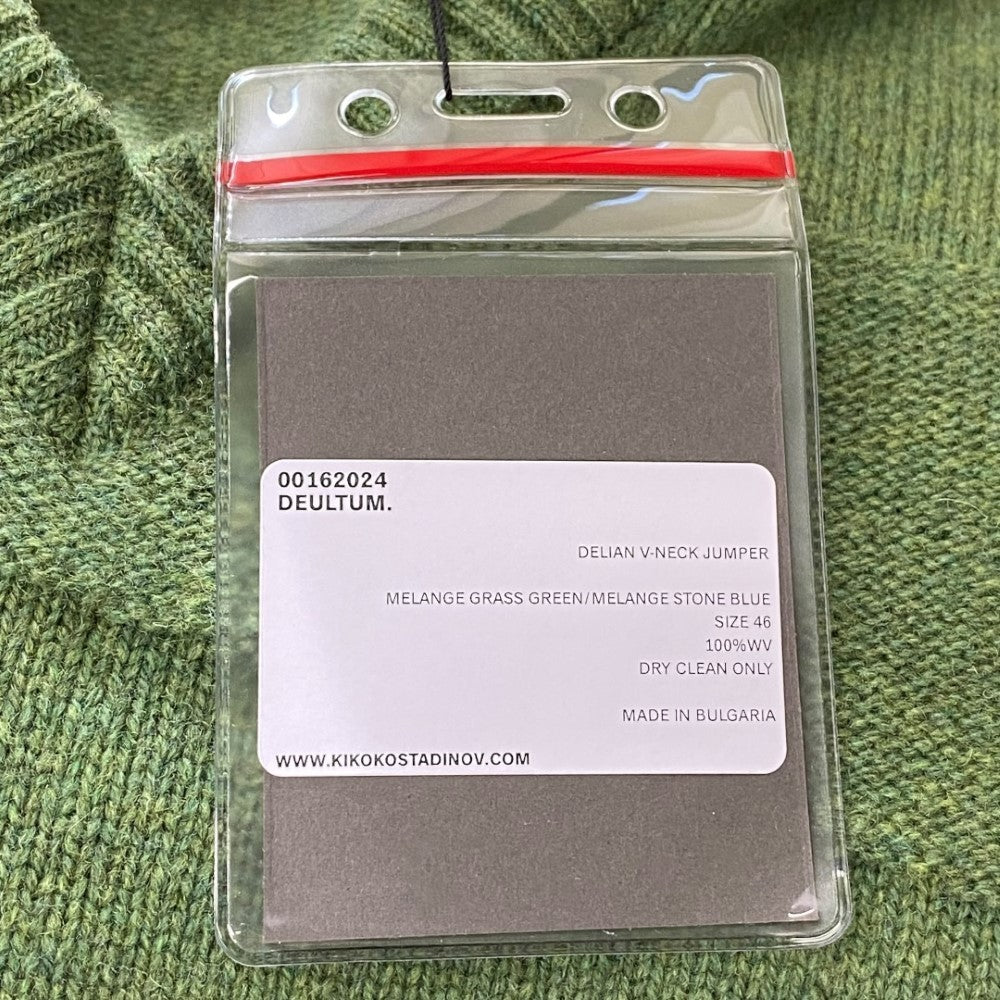 KIKO KOSTADINOV 24SS DEULTUM DELIAN Sweater Green Size 46