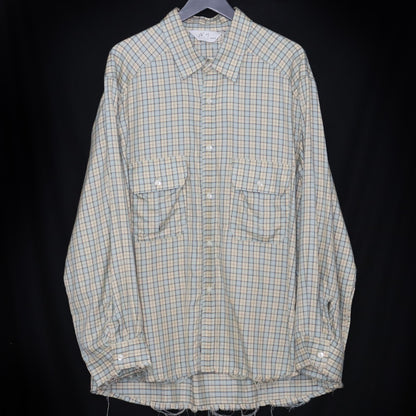 ANCELLM 26SS Nel Check Over Work Shirt Multicolor Size 1