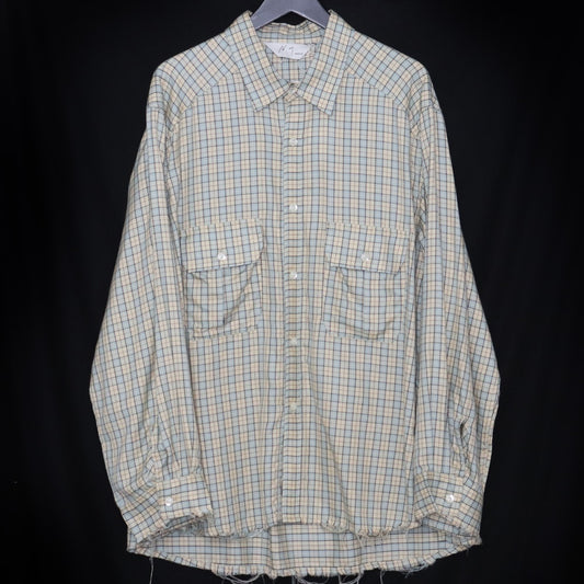 ANCELLM 26SS Nel Check Over Work Shirt Multicolor Size 1