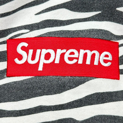 AW Box Logo Crewneck x SUPREME 22AW Zebra Box Logo Crewneck Sweatshirt Size M