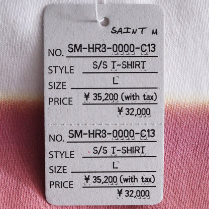 SAINT MICHAEL x EVANGELION 25SS EV T-Shirt White Size L