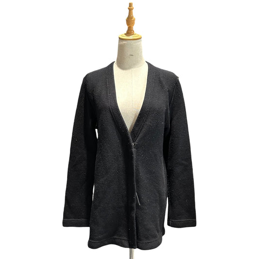 Maison Martin Margiela 90s Zip Cardigan Black Size S LONG