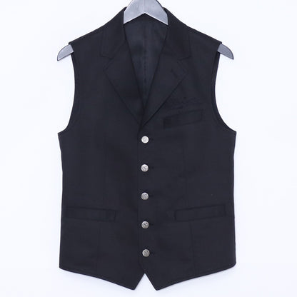 WACKO MARIA Tailored Jacket & Vest Set Black Size M