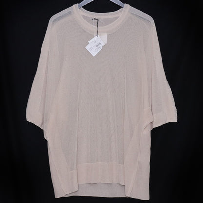 HOMME PLISSE ISSEY MIYAKE WASHI T-Shirt Beige Free Size