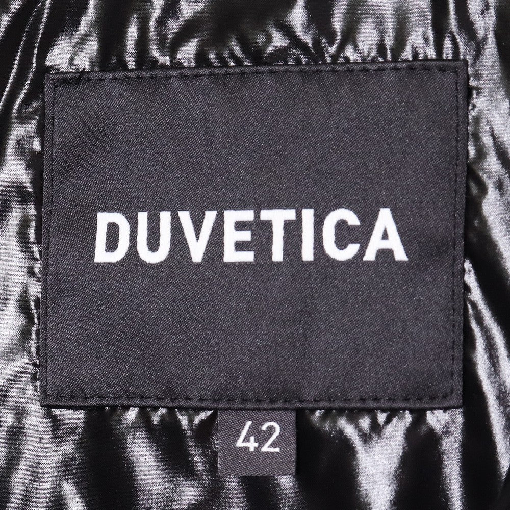 DUVETICA Mountain Parka Hoodie Black Size 42
