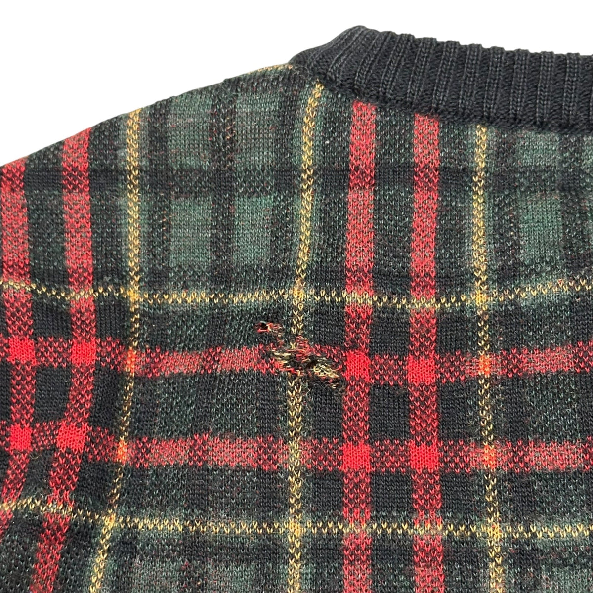 UNDERCOVERISM 02AW Witch's Cell Tartan Knit Size M