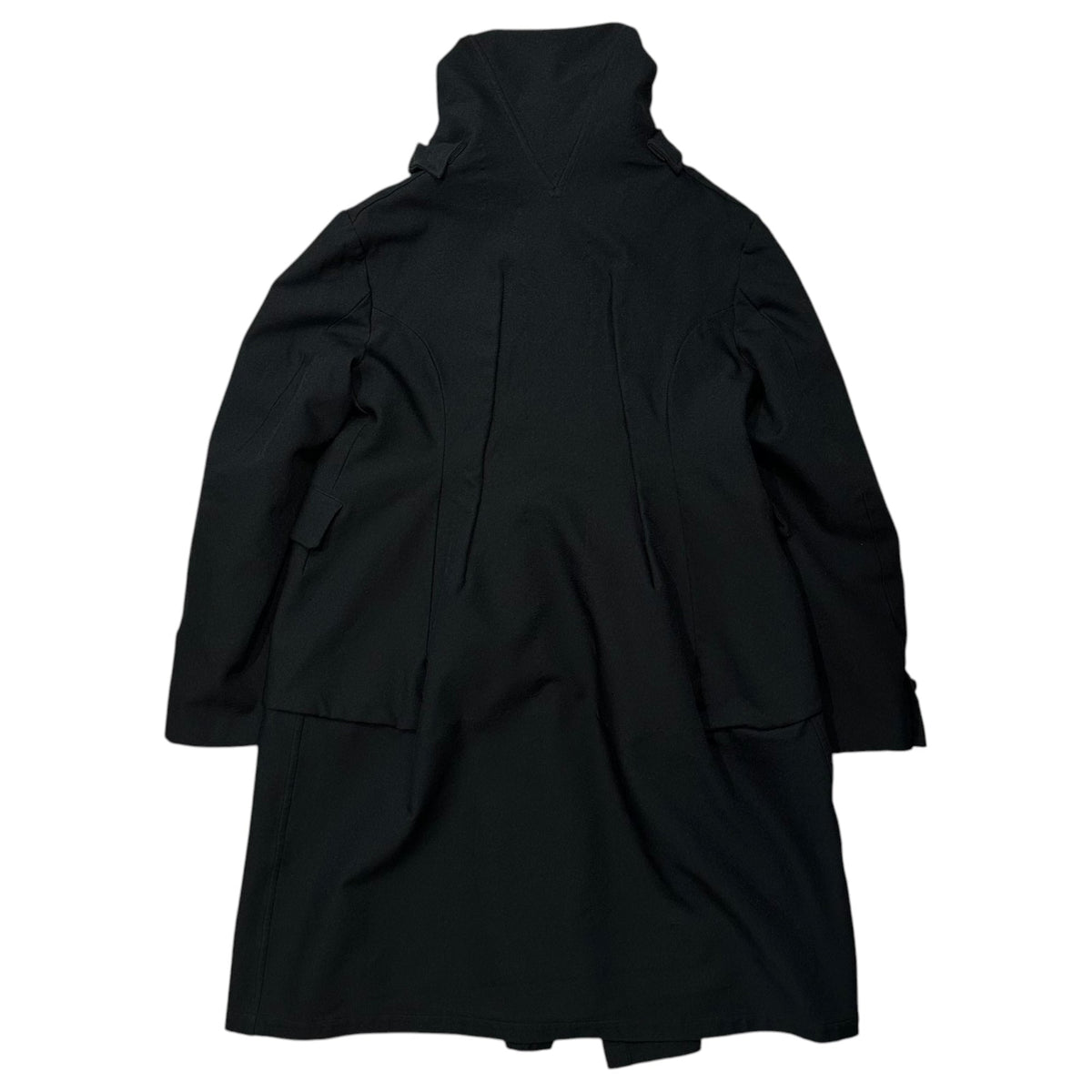BLACK COMME des GARCONS 13AW Docking Long Coat Black Size S