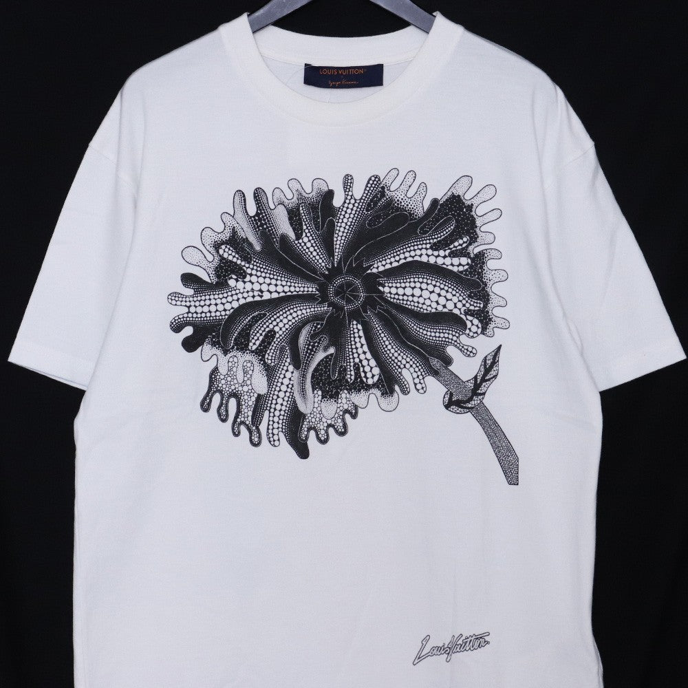 LOUIS VUITTON 23SS Kusama Psychedelic T-Shirt White Size M