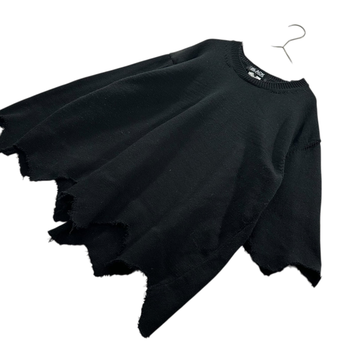 BLACK COMME des GARCONS 23SS Cutting Acrylic Knit Size S