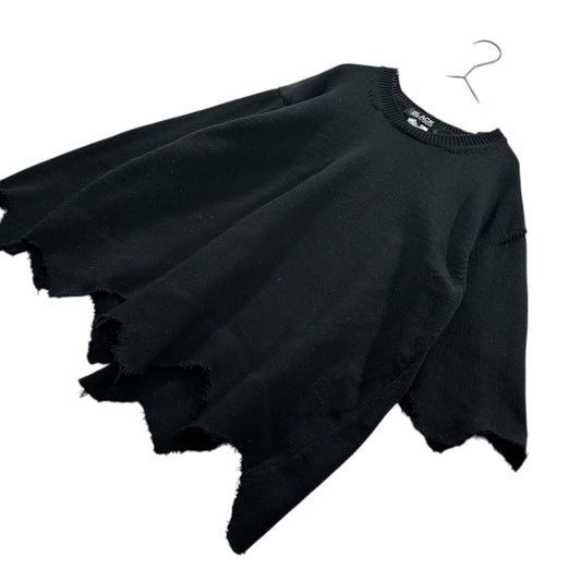 BLACK COMME des GARCONS 23SS Cutting Acrylic Knit Size S