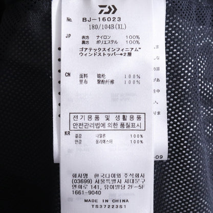 DAIWA PIER39 Black Gore-Tex Infinium Tech Hoodie Size XL