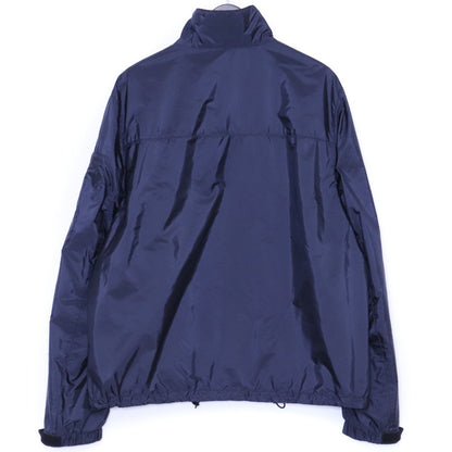 PRADA Triangle Logo Nylon Blouson Navy Size 52
