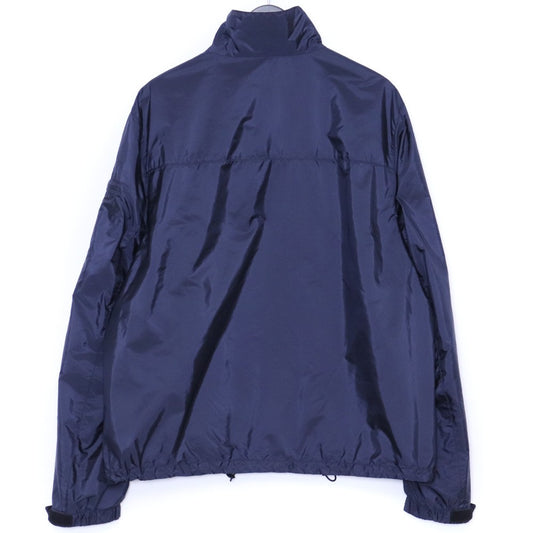 PRADA Triangle Logo Nylon Blouson Navy Size 52