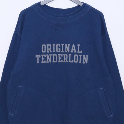 Tenderloin 22SS MOSS STITCH Sweatshirt Blue Size S