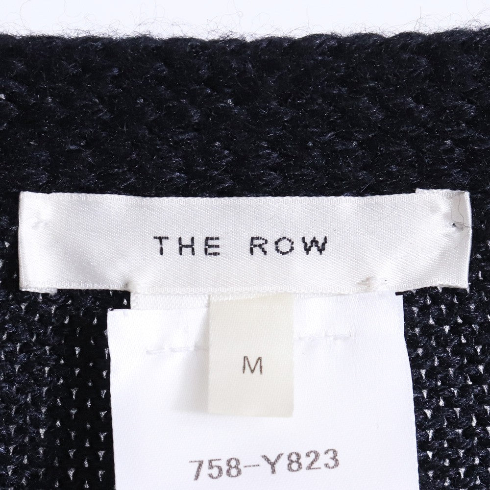 THE ROW Sheldon Alpaca Silk Wool Cardigan Navy Size M