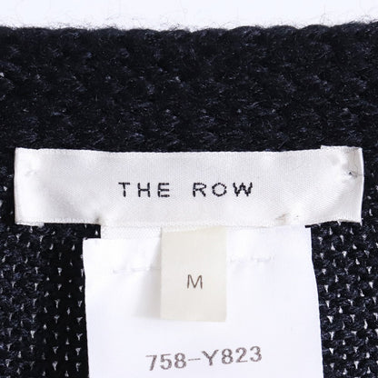 THE ROW Sheldon Alpaca Silk Wool Cardigan Navy Size M