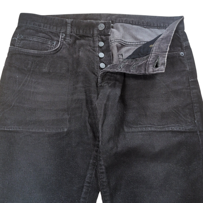 Dior HOMME 07AW Corduroy Coating Skinny Pants Size 31