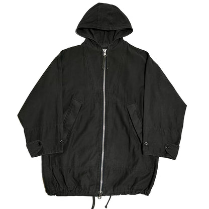ZUCCA SS08 Garment Dye Cotton Parka Dark Gray Size M