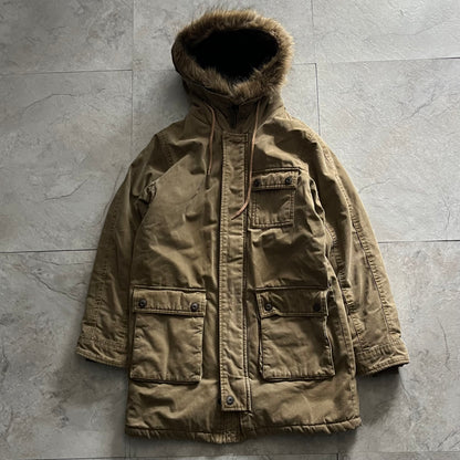 Johnbull Brown Fur Jacket Size F