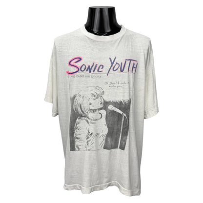 SONIC YOUTH Vintage "Goo" Pettibon Graphic T-Shirt Size XL