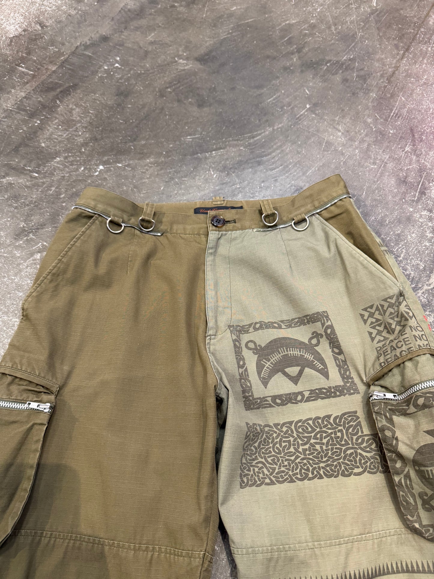 undercover 03SS Khaki Cotton Pants Size M