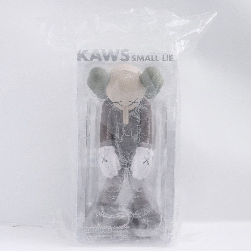 MEDICOM TOY KAWS SMALL LIE Companion Figure Brown Size F
