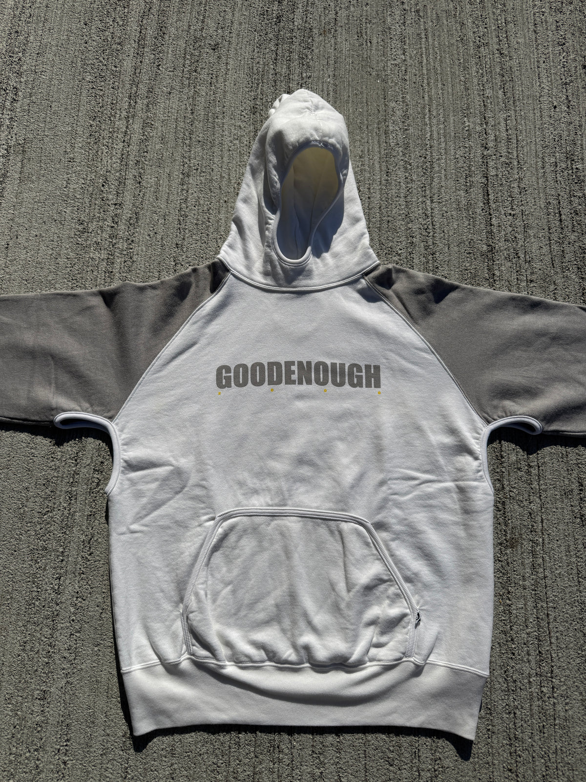 GOODENOUGH Ventilated Hoodie Grey Size M