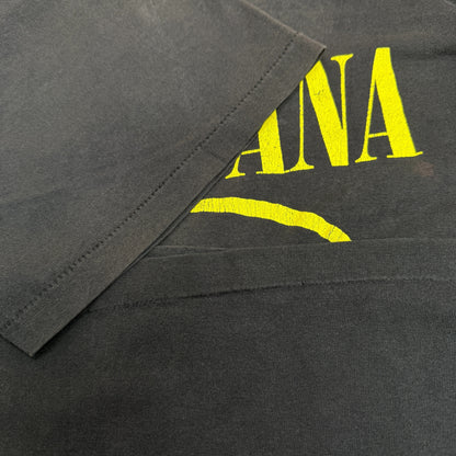 NIRVANA 90s Vintage SMILE Backstage Pass T-Shirt Size XL