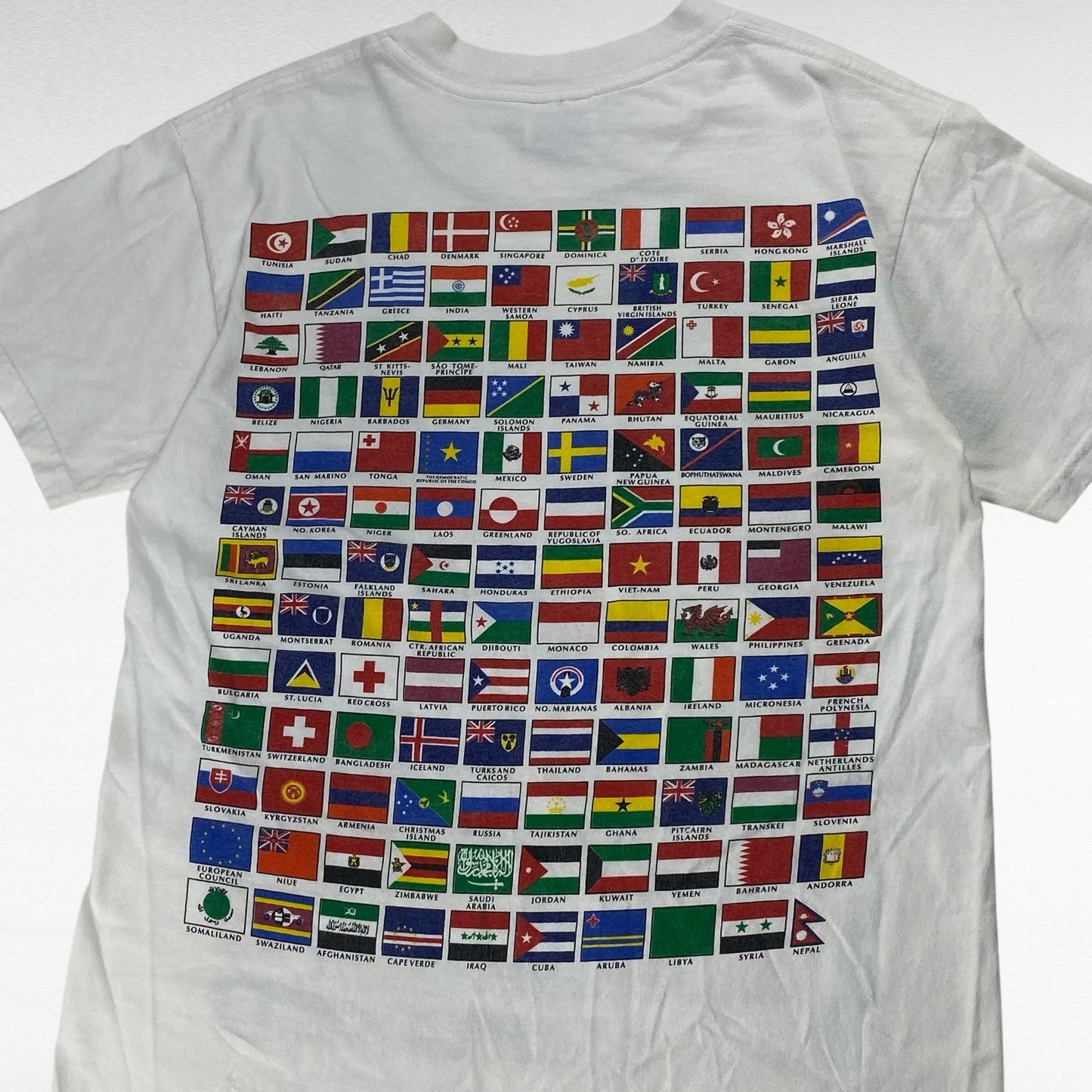 Hanes 90s Short Sleeve T-Shirt White Size S