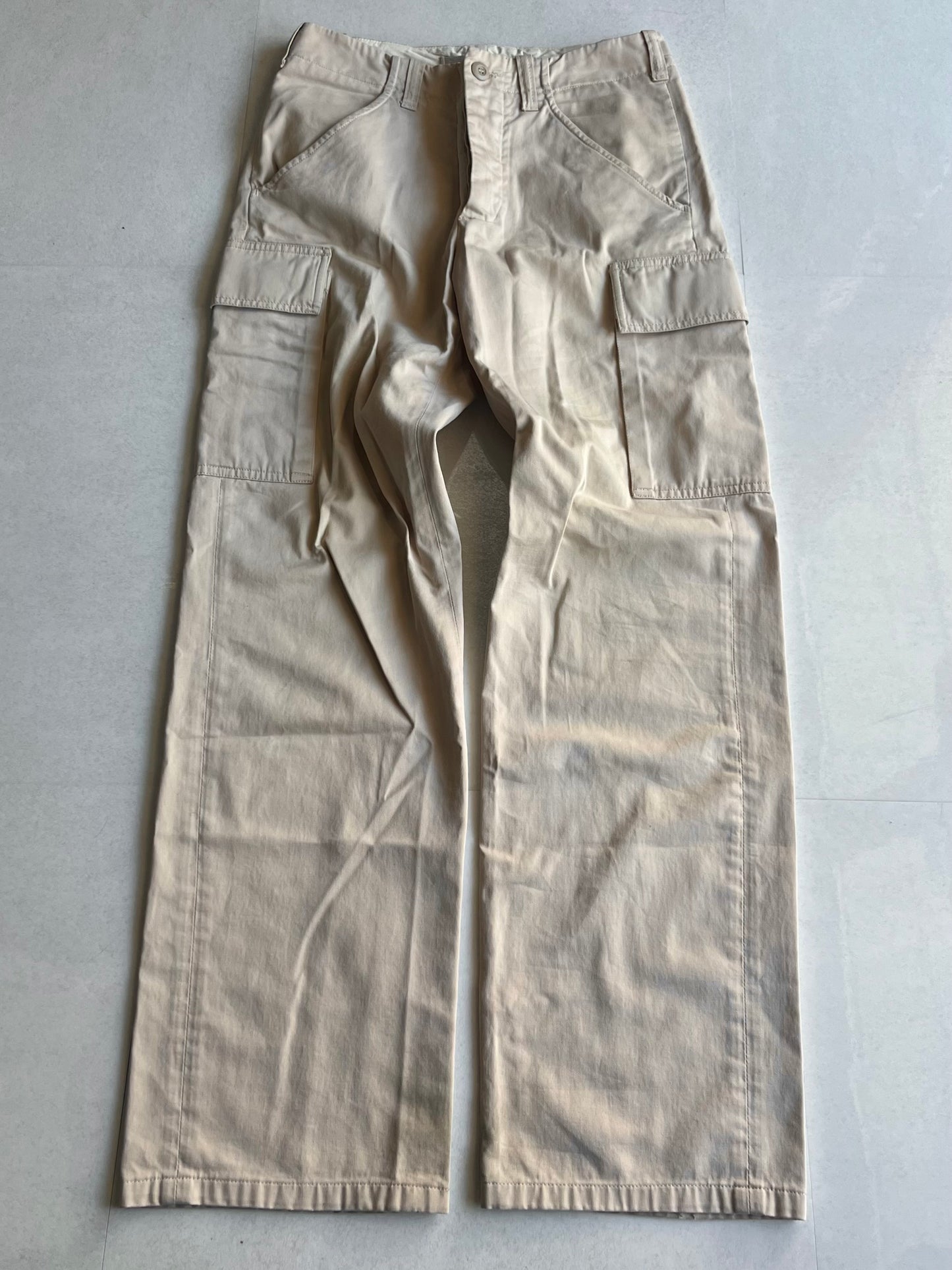 Helmut Lang Early Era Cotton Cargo Pants Size 44