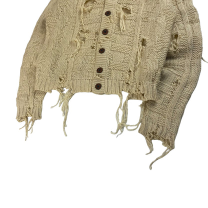 CAMPUS 60s Remake Boro Cable Cardigan Made in USA Size M