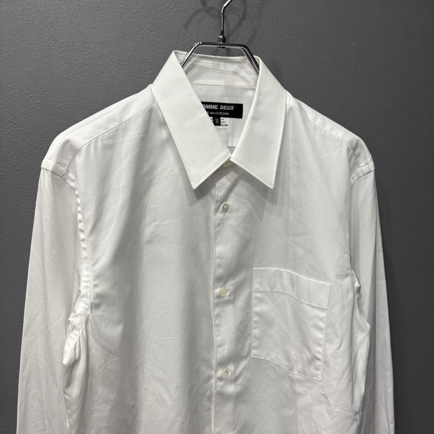 COMME des GARCONS HOMME DEUX 2020 Broadcloth Shirt Size XS