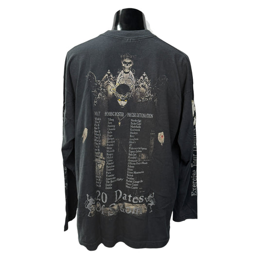 CRADLE OF FILTH 90s Vintage "Chapter Sleeve T-Shirt Size XL
